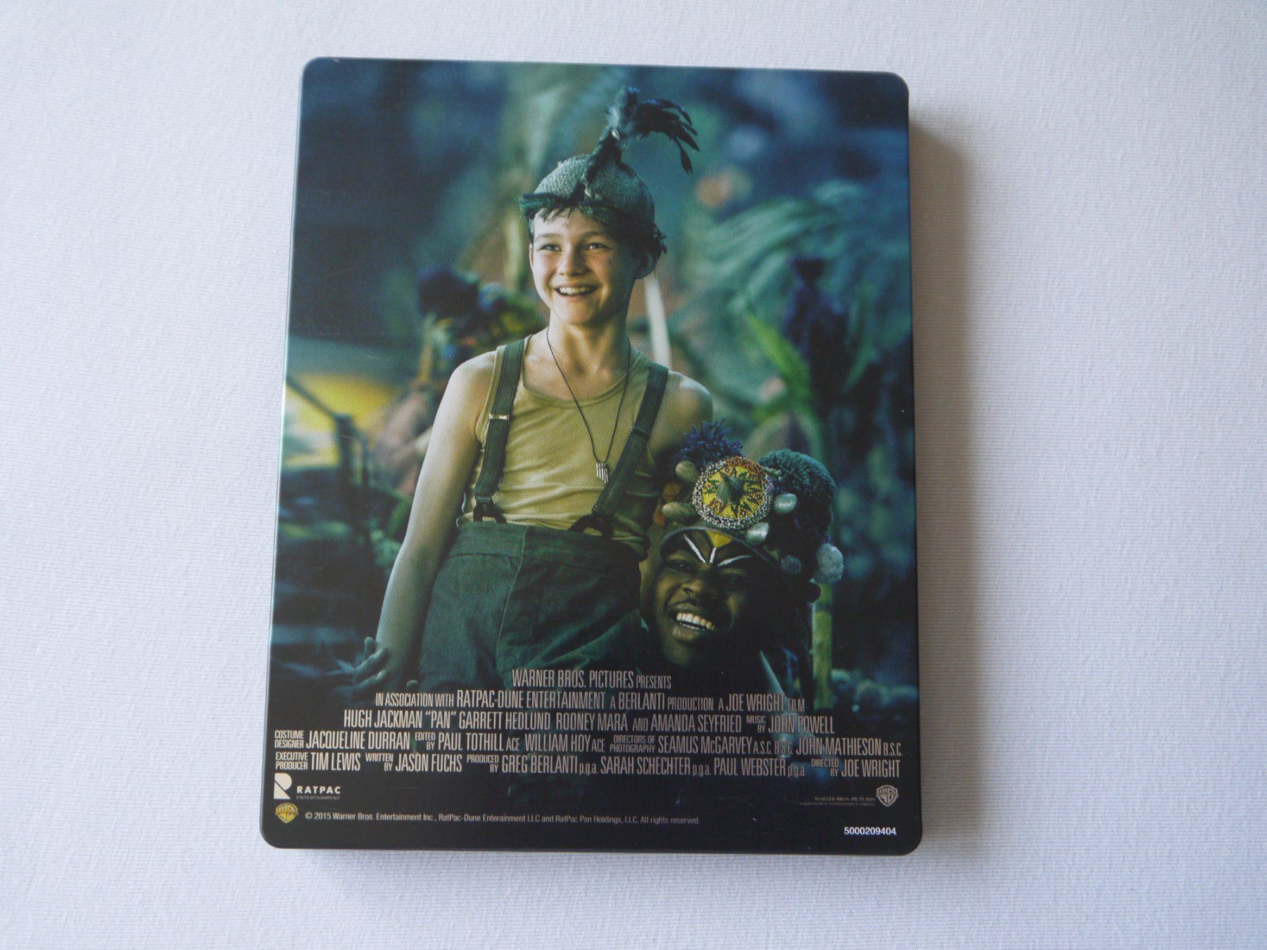 Tous les DVDs: PAN(2015) - Steelbook - Hugh Jackman – D'occasion à Hagendorn par Blaf 1