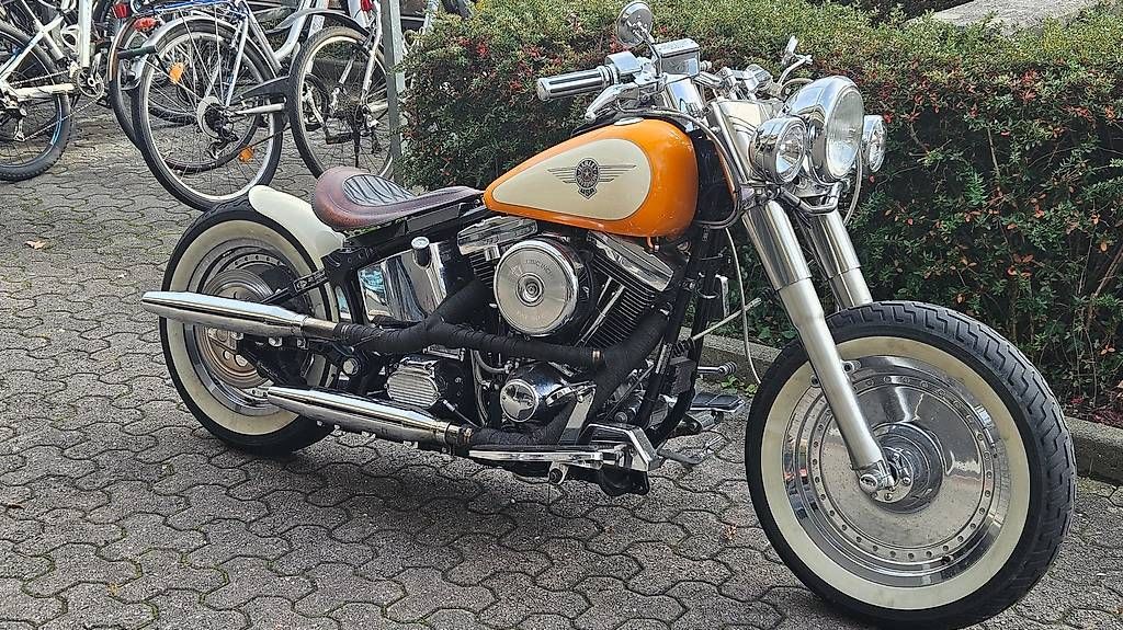 Cruisers: Harley Davidson Fatboy Bobber 35kw – D'occasion à Meggen par ber_6y5p 3