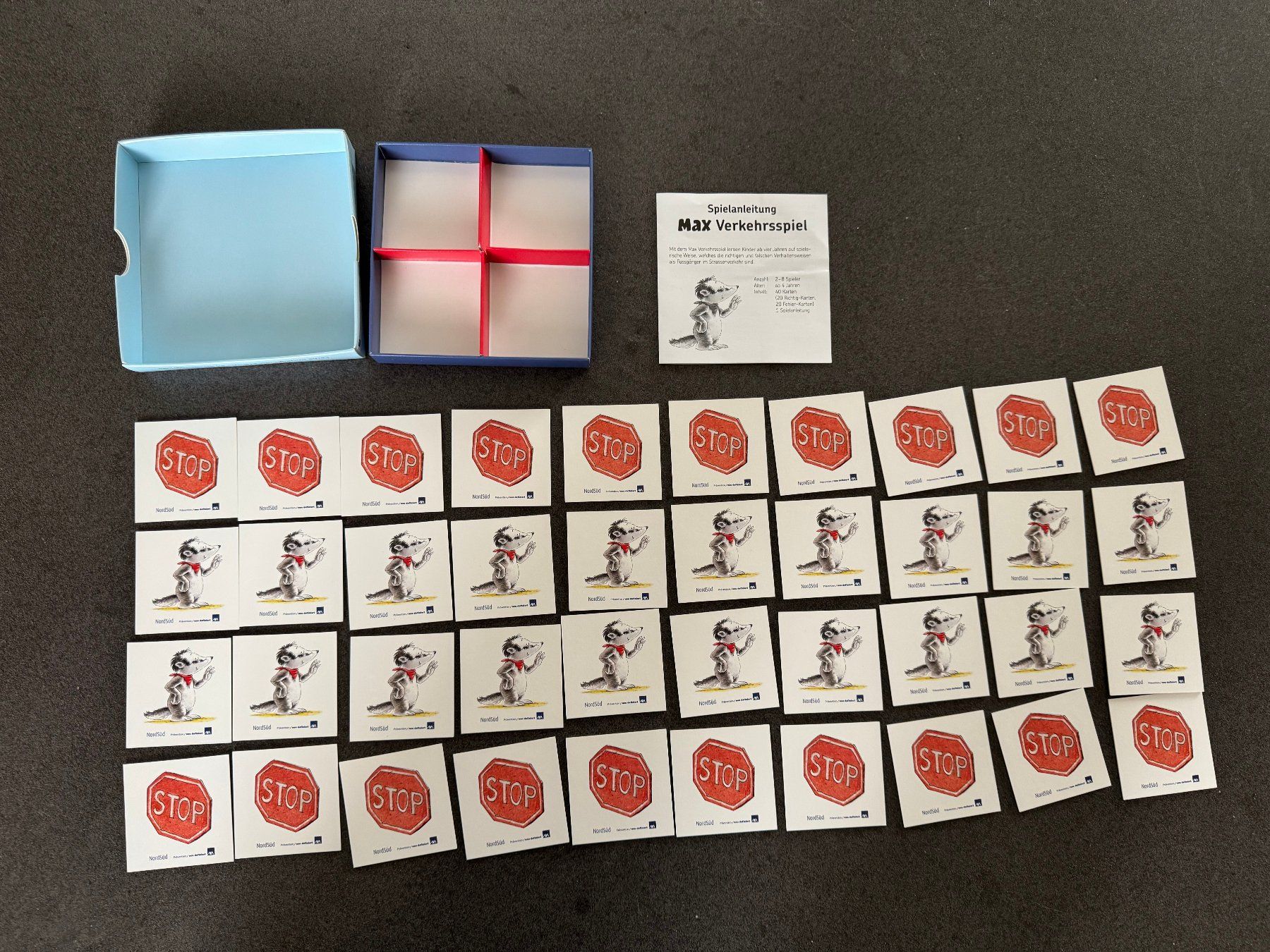 Giochi: MAX Verkehrsspiel Memory "MAX der Dachs" – Usato da Fribourg venduto da tschjoly 2