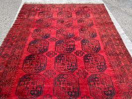 Ersari 307x230cm  Schöner Teppich mit schönen Mustern sauber