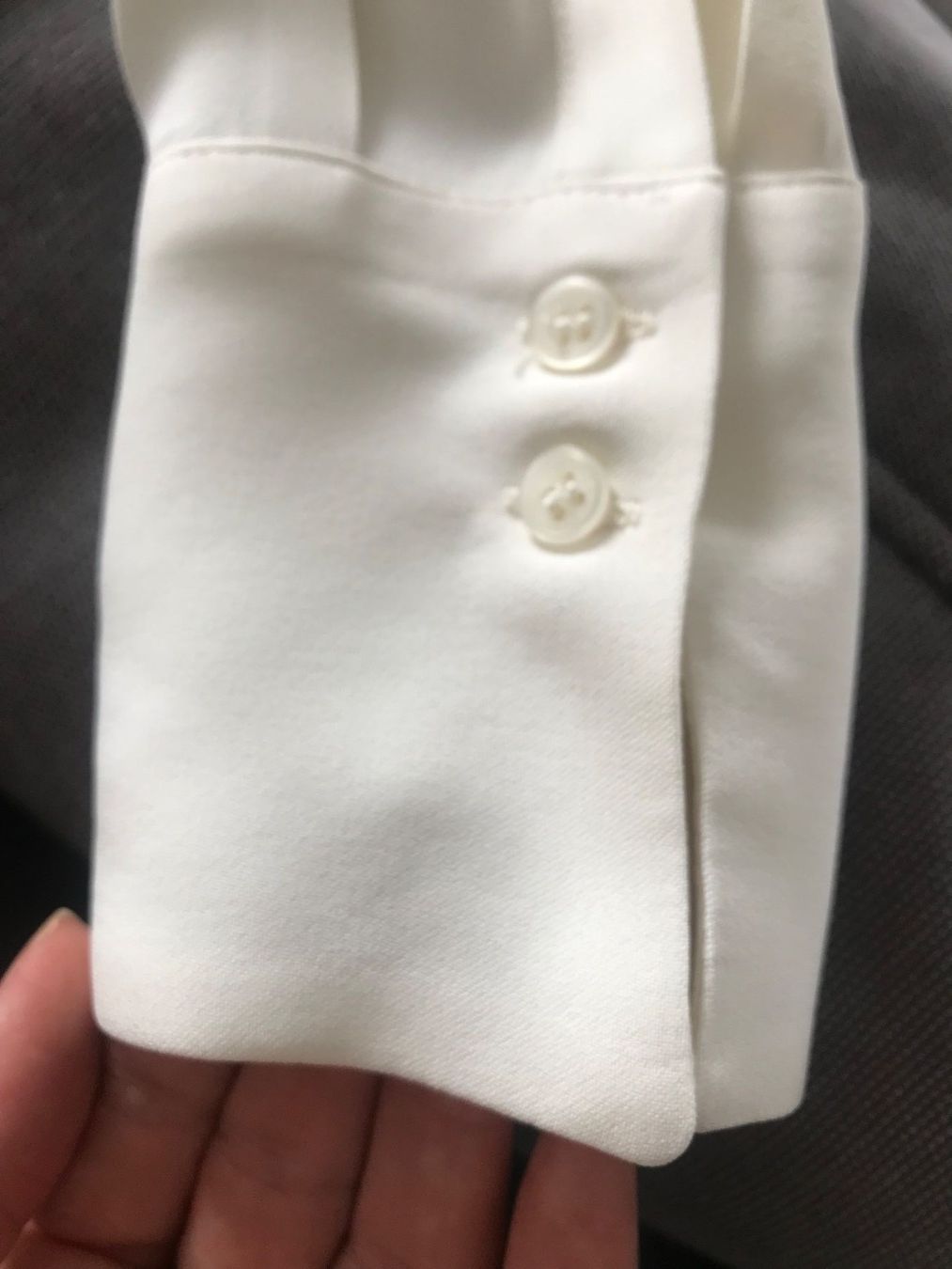 Camicette: Bluse Dondup, beige Gr. IT 40 – Usato da Kilchberg venduto da boudoir076 5