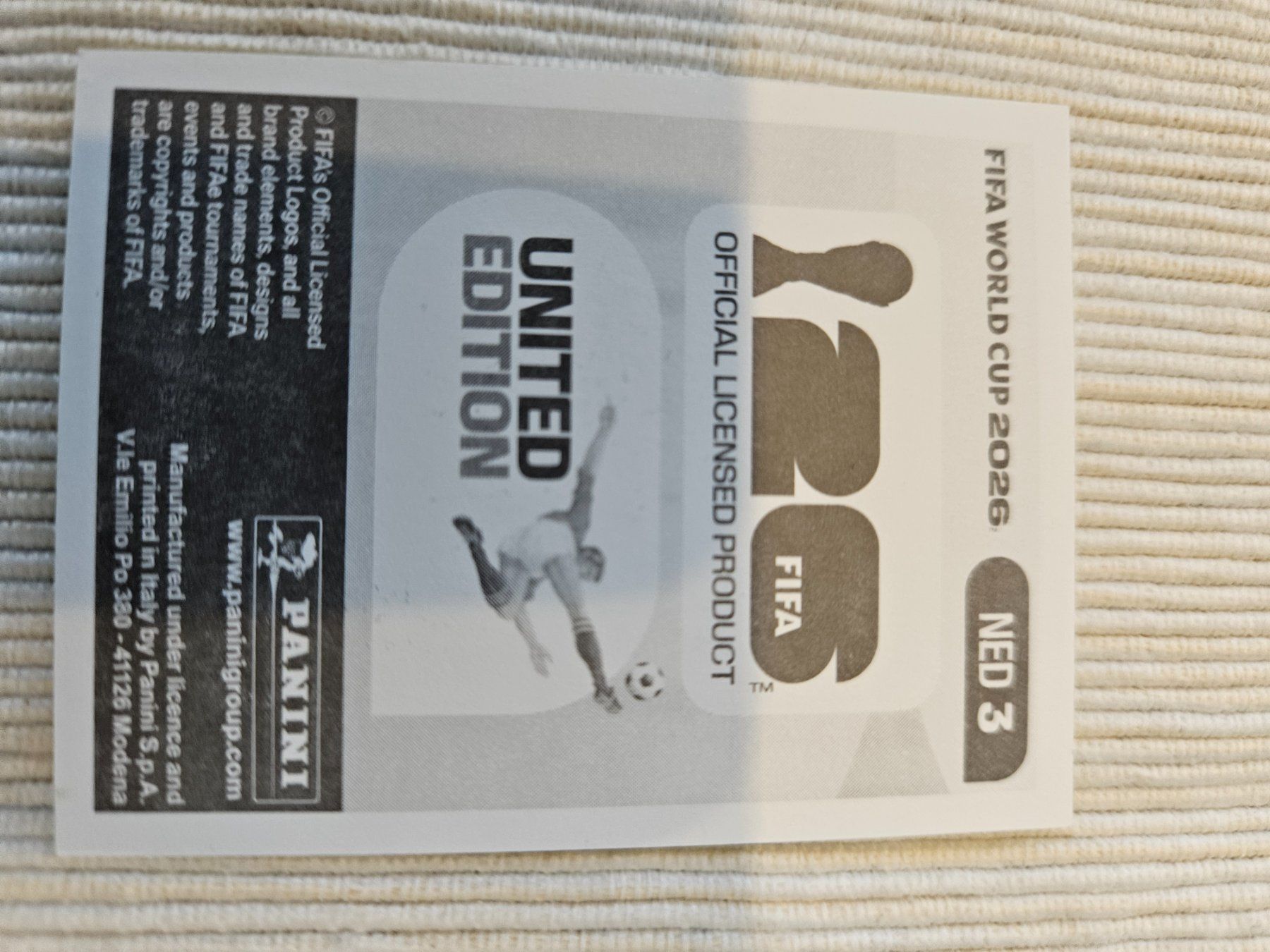 Panini Sammelbilder & Trading cards: Ned3 – Gebraucht aus Würenlingen von Dinli 1