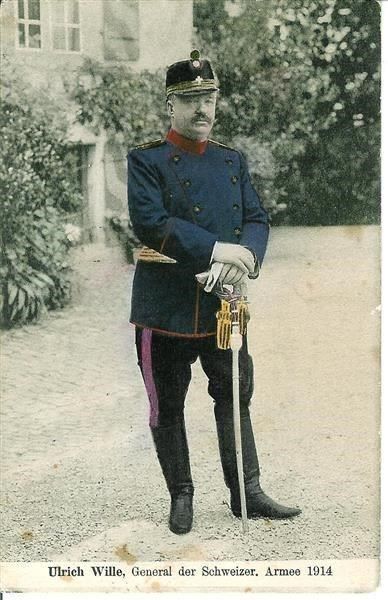 Militär CH General Ulrich Wille 1914 Motiv Kaufen auf Ricardo