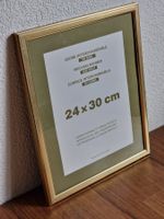 Goldener Bilderrahmen Wechselrahmen 24x30cm Vintage Deko ...