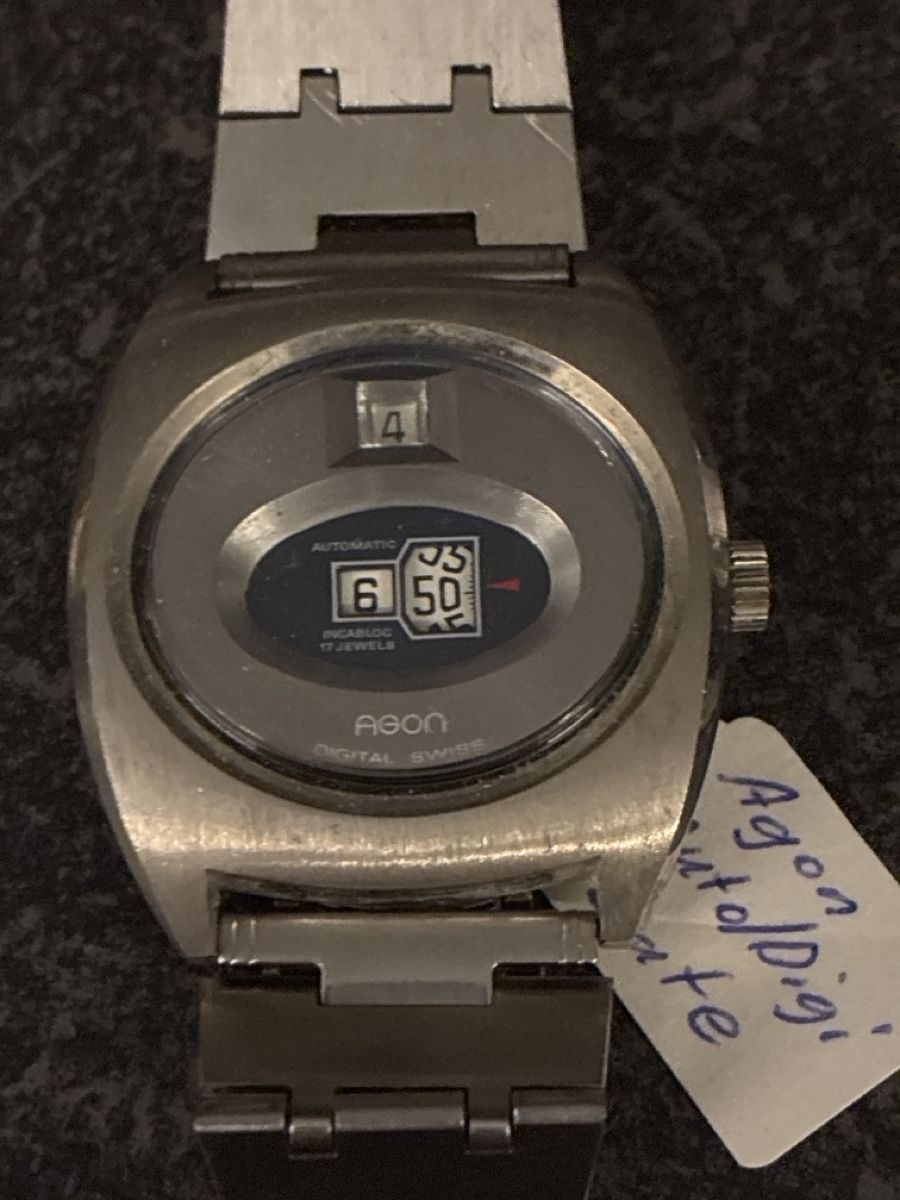 Orologi: Agon Automatic Digital Date Uhr Herren Vintage – Usato da Chur venduto da jasi18 1