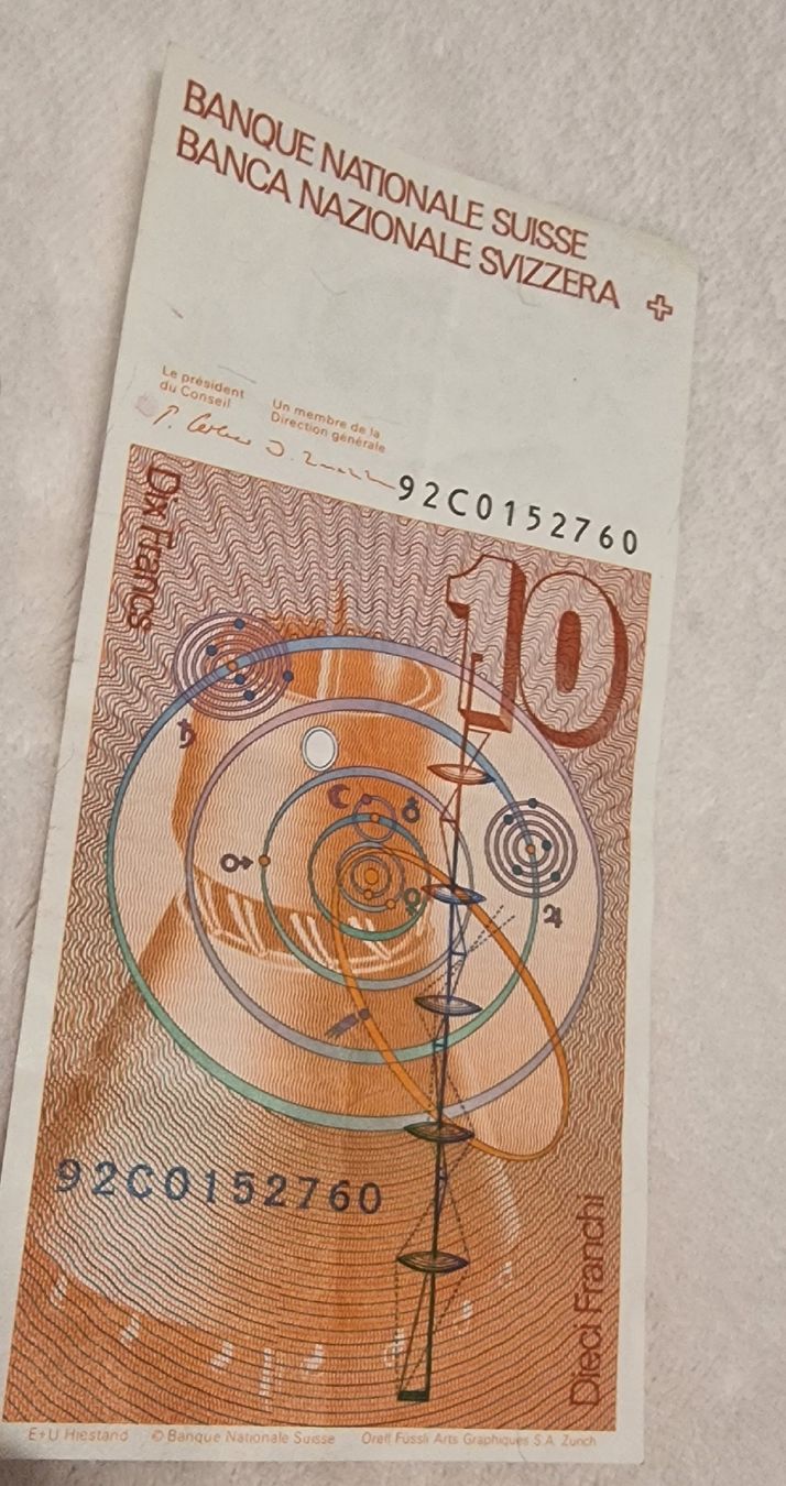 Banknoten: 10 Franken Noten Schweiz – Gebraucht aus Arbon von sar_l7ll 1