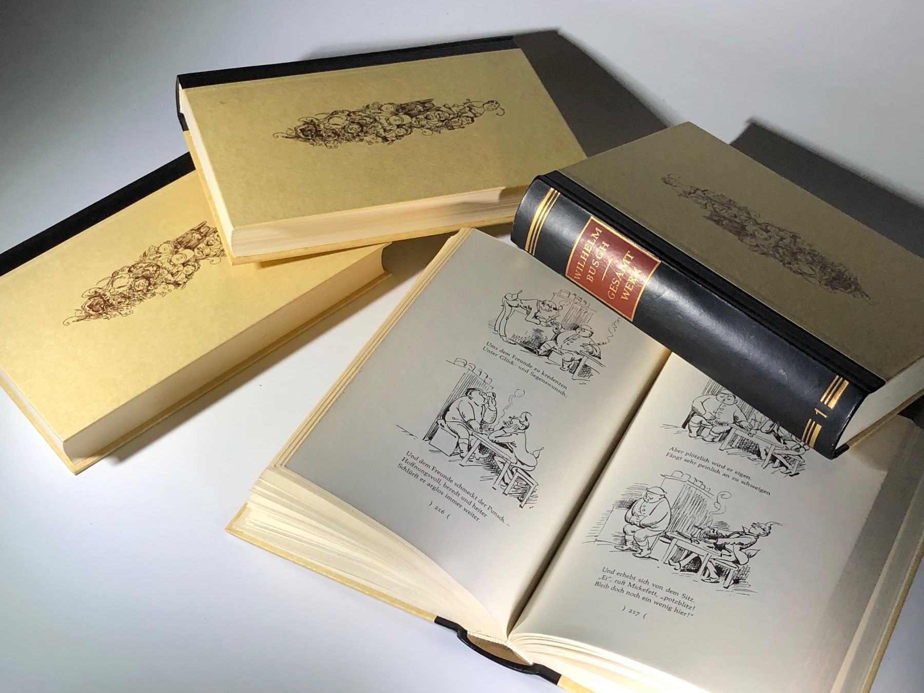 Libri: Wilhelm Busch - Gesamtwerk - Bände 1 - 4 – Usato da Bergdietikon venduto da Garak 4