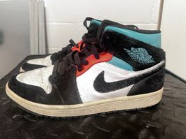 Nike Air 1 Mid SE Weiss Grün F116 - Grösse 43