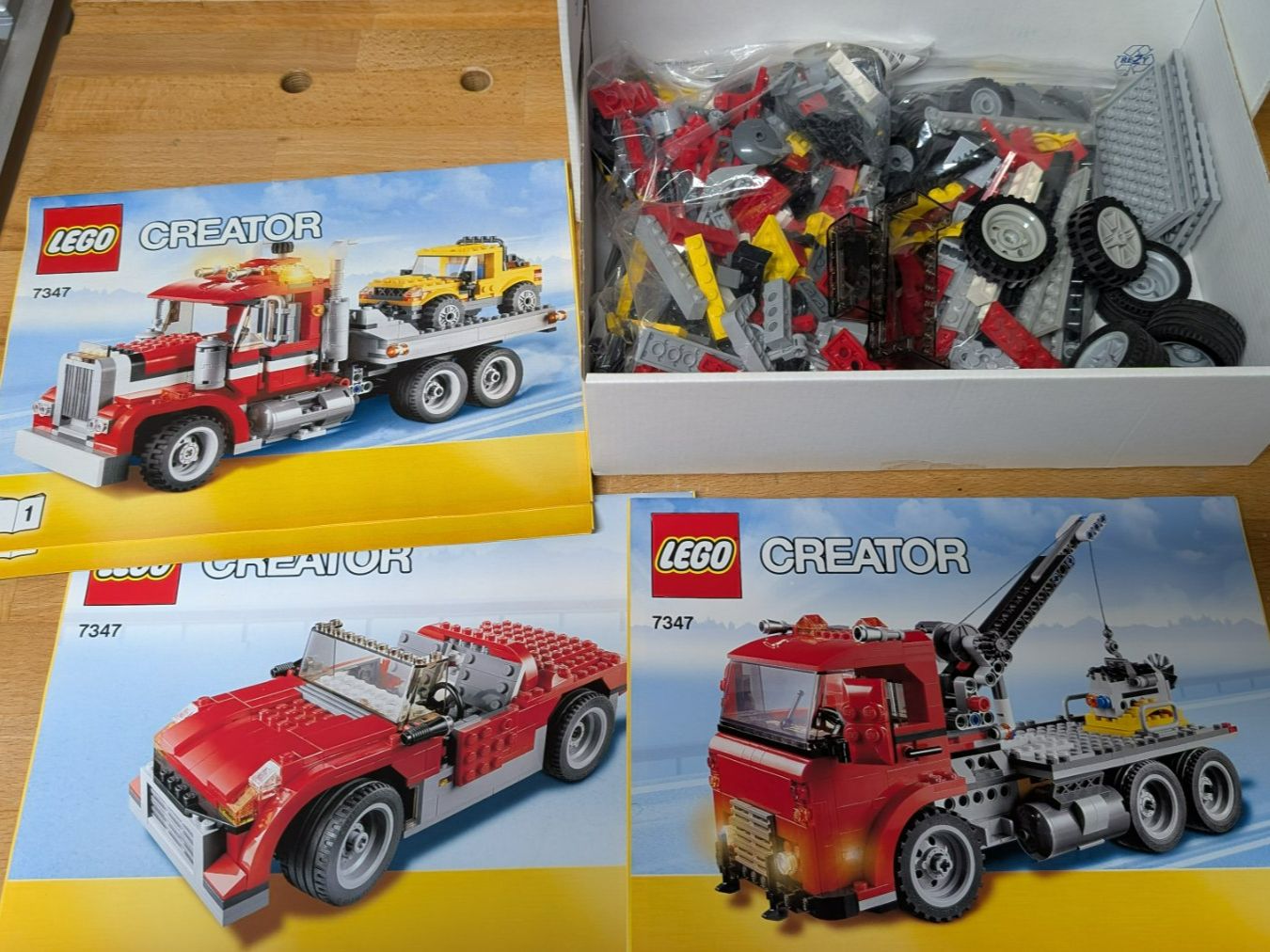 Lego Giocattoli: lego 7347 Abschlepptruck – Usato da Eichberg venduto da age-m-fotoart
