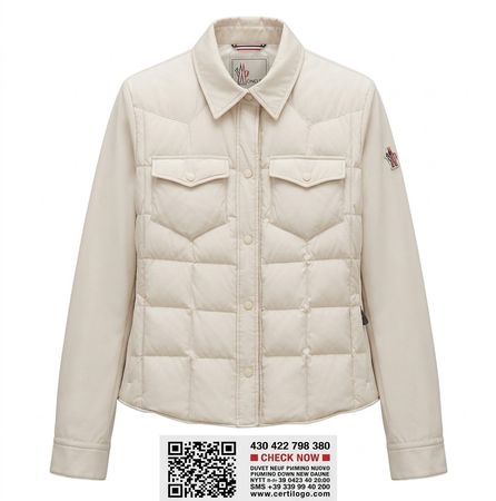 Moncler Grenoble Down Shirt Jacket size S 