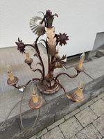 Vintage Floral Chandelier - Rustic Charm for Your Home!