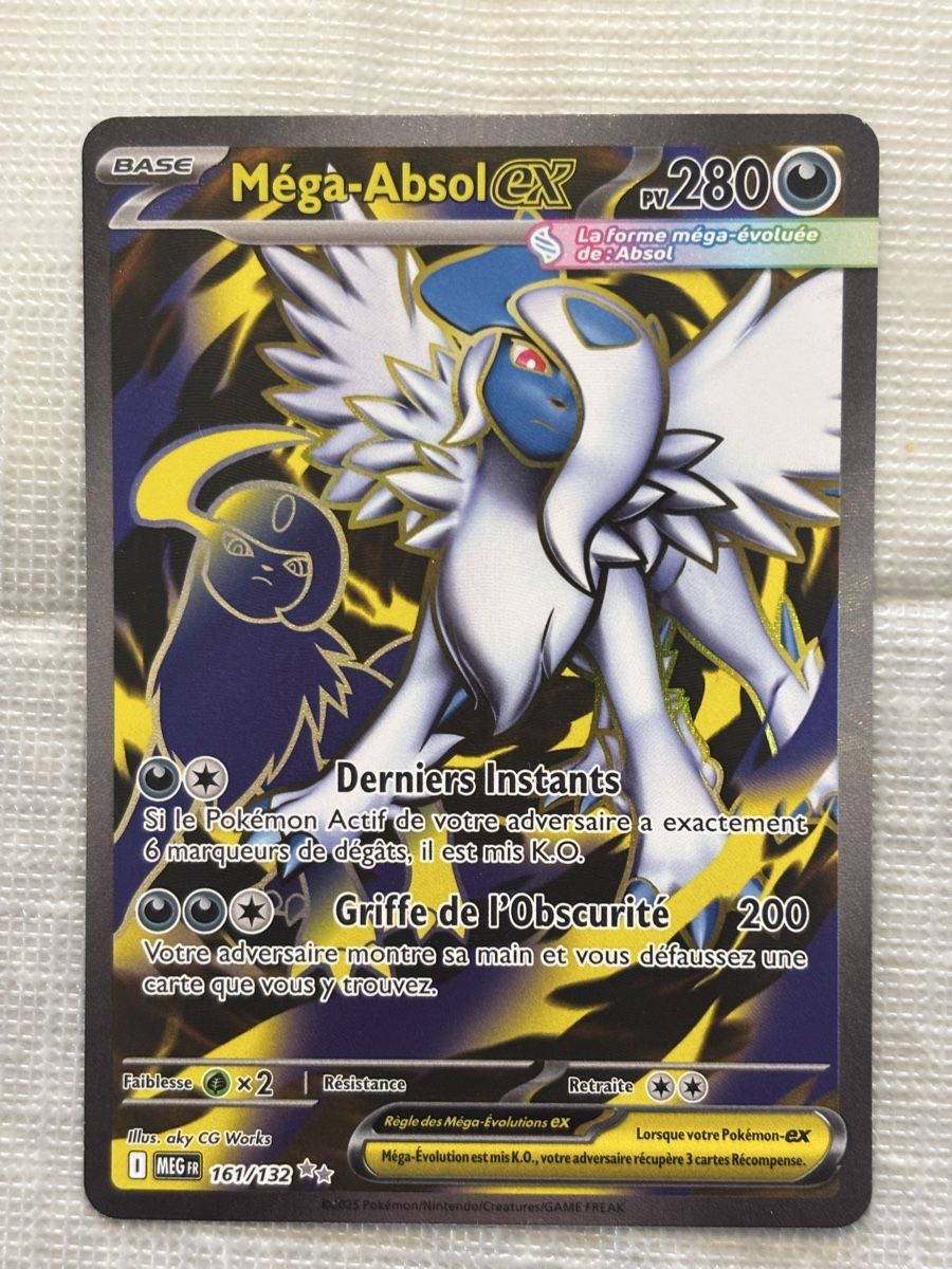 Pokémon Carte collezionabili: Carte Pokémon MEGA ABSOL EX meg 161 fr – Nuovo (secondo la descrizione) da lausanne venduto da helderj