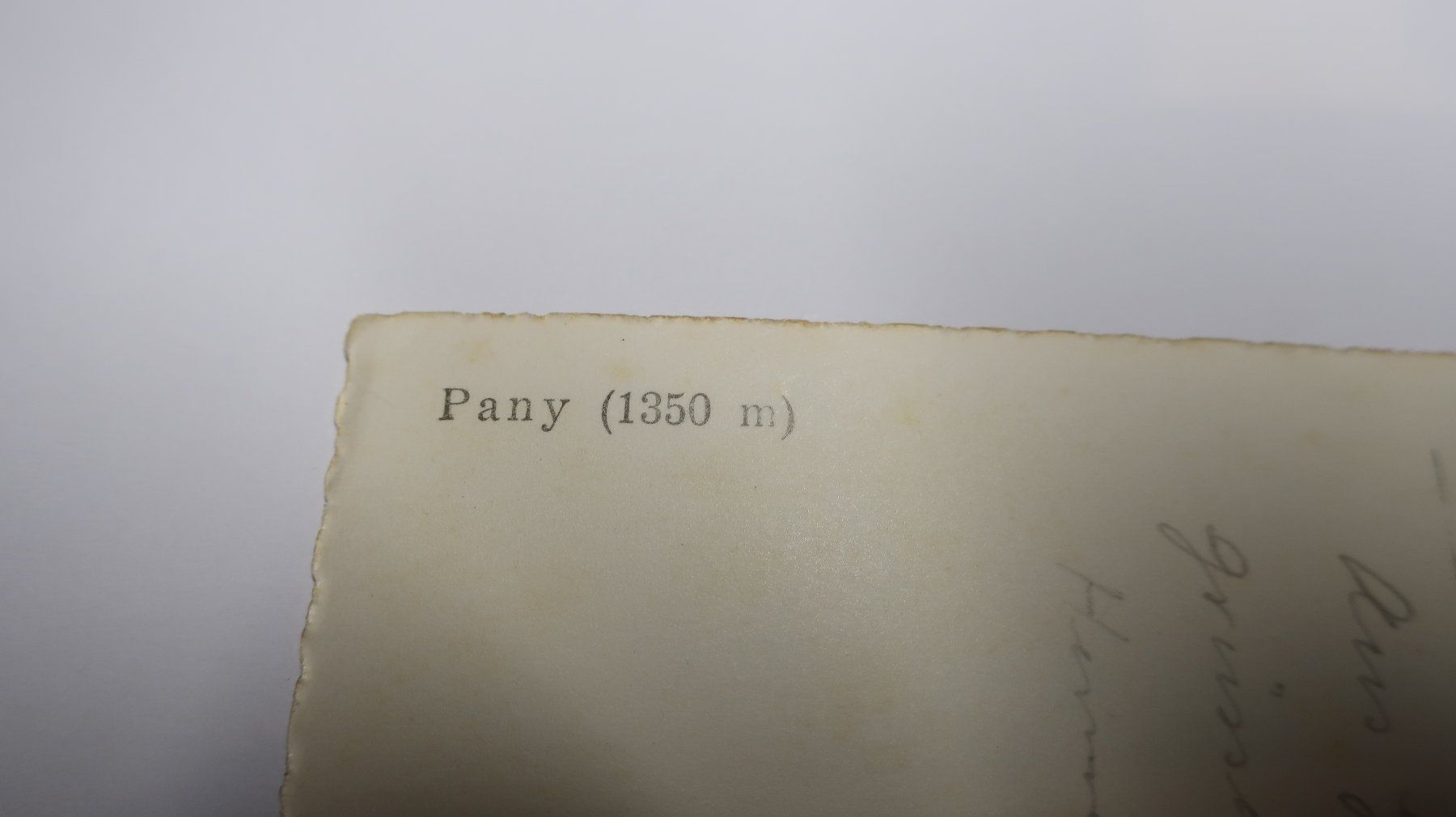 Cartes postales: Pany – D'occasion à Cormoret par Pascalll2001 6