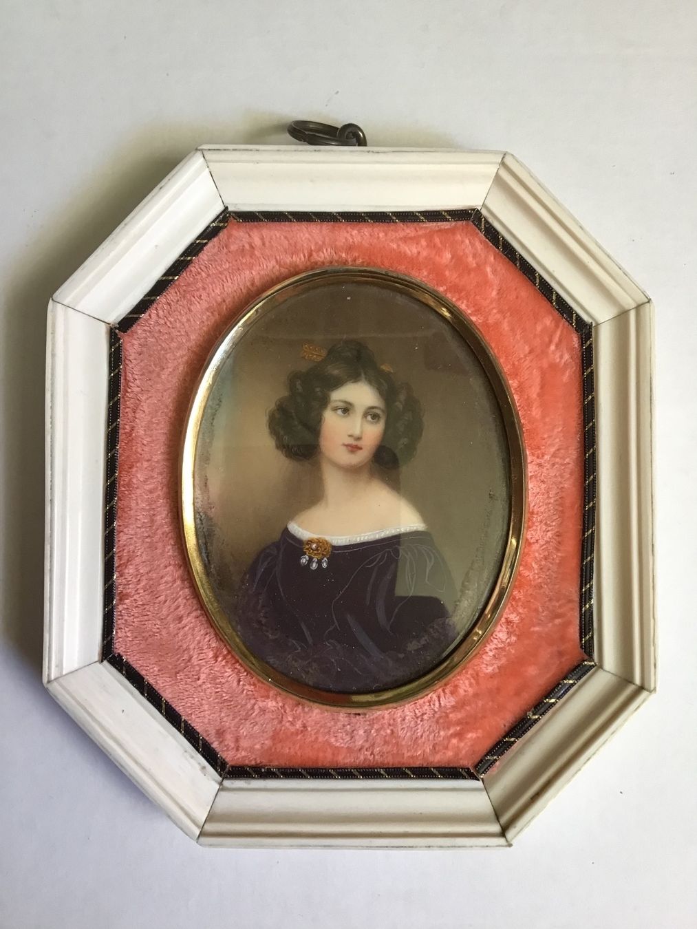 Dipinti: Alte Portrait Miniatur – Usato da St. Gallen venduto da Goldlilly