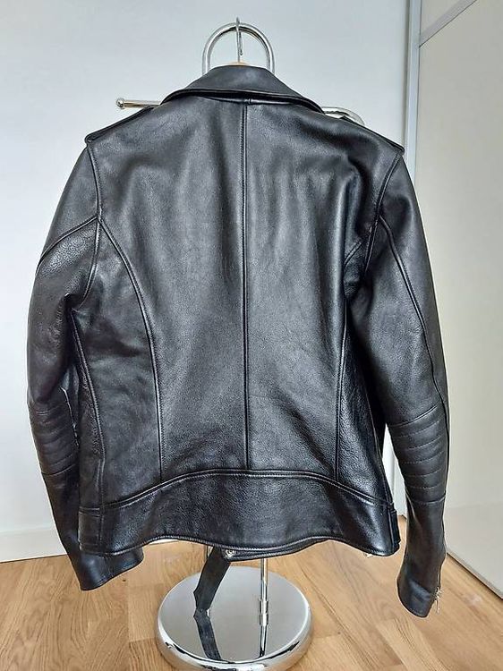 Giacche: Veste homme "Perfecto" en cuir véritable noir  – Usato da Martigny venduto da paquito60 1