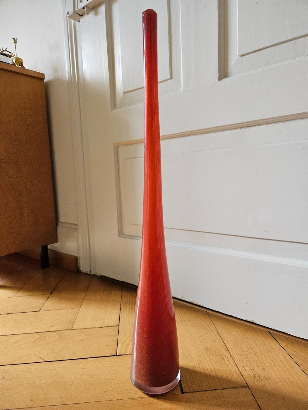 Murano Vasen & Gefässe: Rote Murano Blumenvase, Top Zustand! – Gebraucht aus Zürich von tschudin.barbara 4