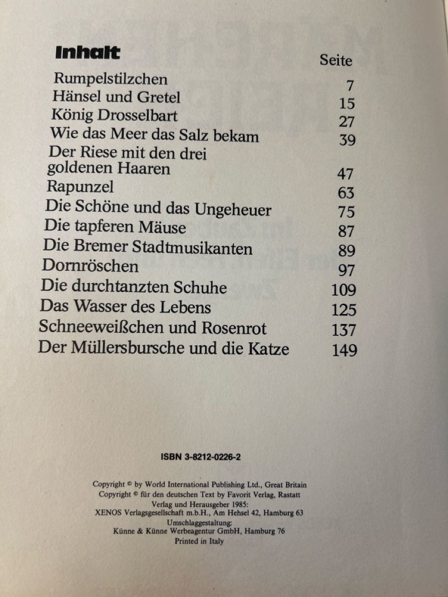 Libri: Märchenreich – Usato da Maienfeld venduto da Jasmin_laeser 2