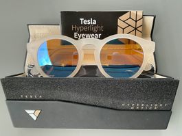 Tesla Hyperlight Optics Sonnenbrille weiss