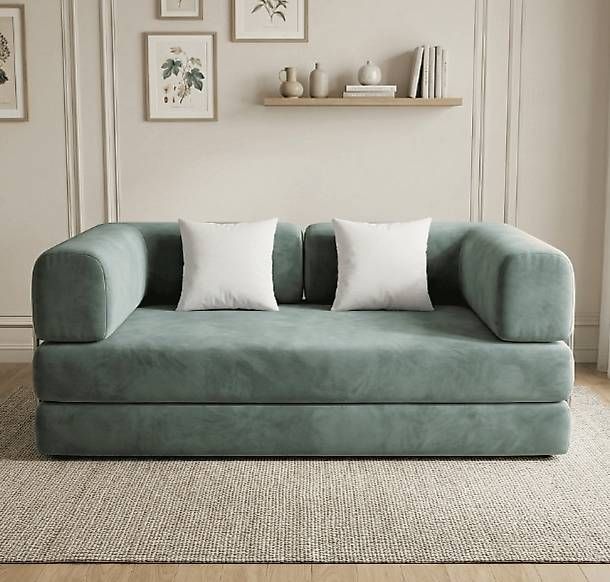 Divani: NEU: Schlafsofa - blau – Nuovo (secondo la descrizione) da Zürich venduto da Lynne5 1