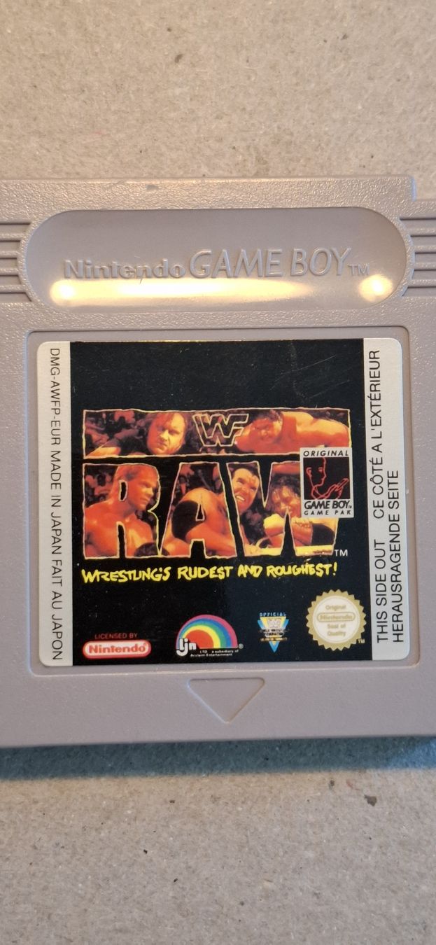Nintendo Spiele: WWF Raw Game Boy – Gebraucht aus Zürich von rodney02 2