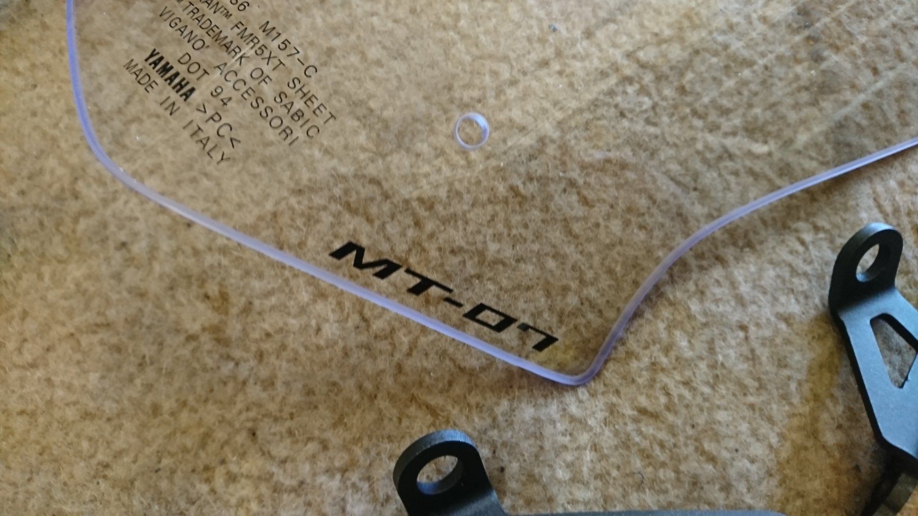 Yamaha Strada: Yamaha MT 07 Windschild – Nuovo (secondo la descrizione) da Tägerschen venduto da Tech-World7 2