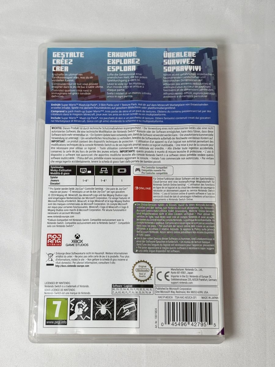 Giochi: Minecraft Nintendo Switch  – Usato da Gordola venduto da kar_gy5g 1