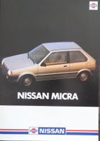 Prospekt Nissan Micra von 1983 inkl. Preisliste ( CH )