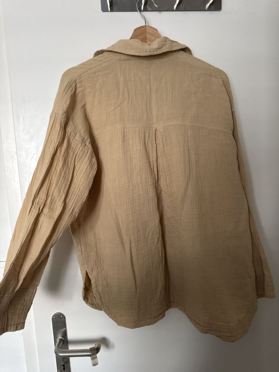Asos Blusen: Hemd ASOS DESIGN beige Grösse M Neuwertig – Neu (gemäss Beschreibung) aus Steinach von serayyilmaz 2