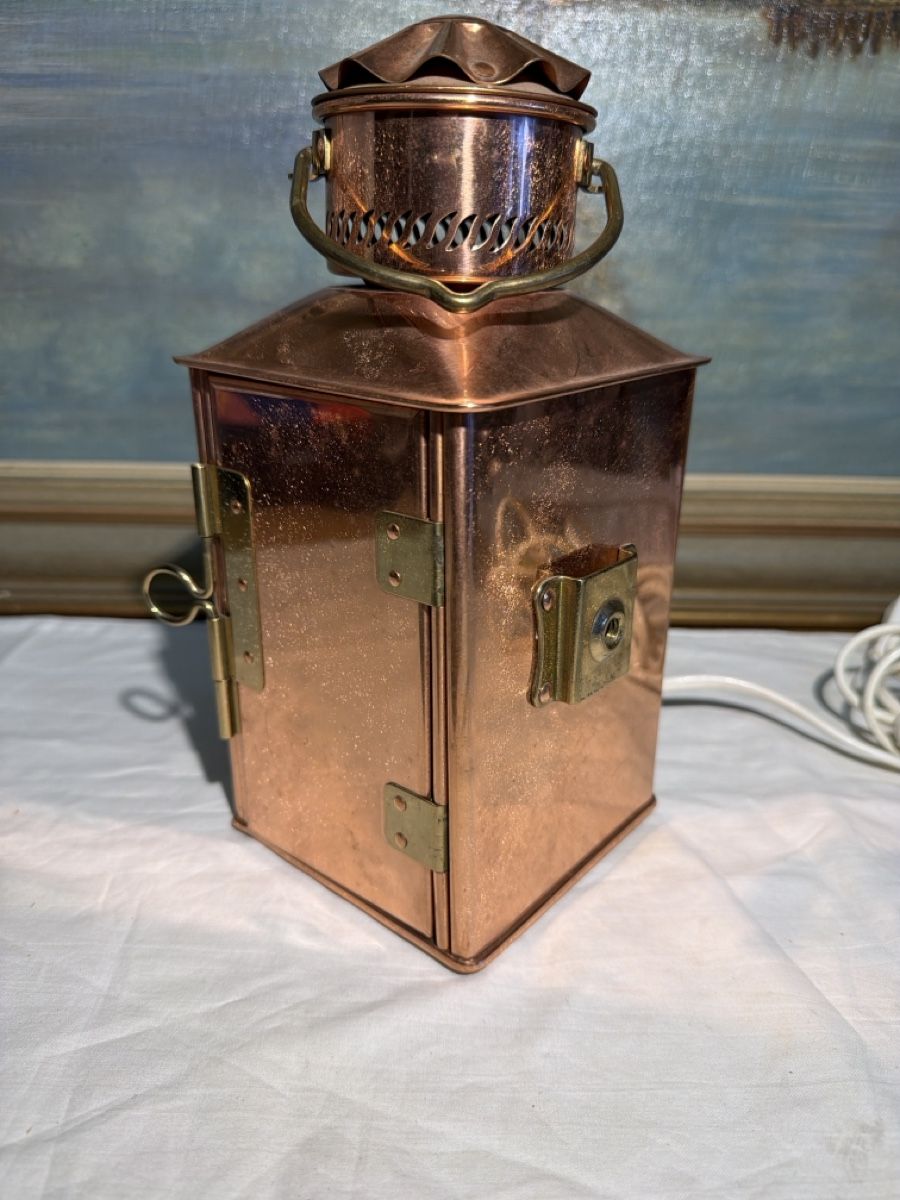 Lampade: Vintage Schiffslampe Backbord Lampe – Usato da dietikon venduto da fernando011 1