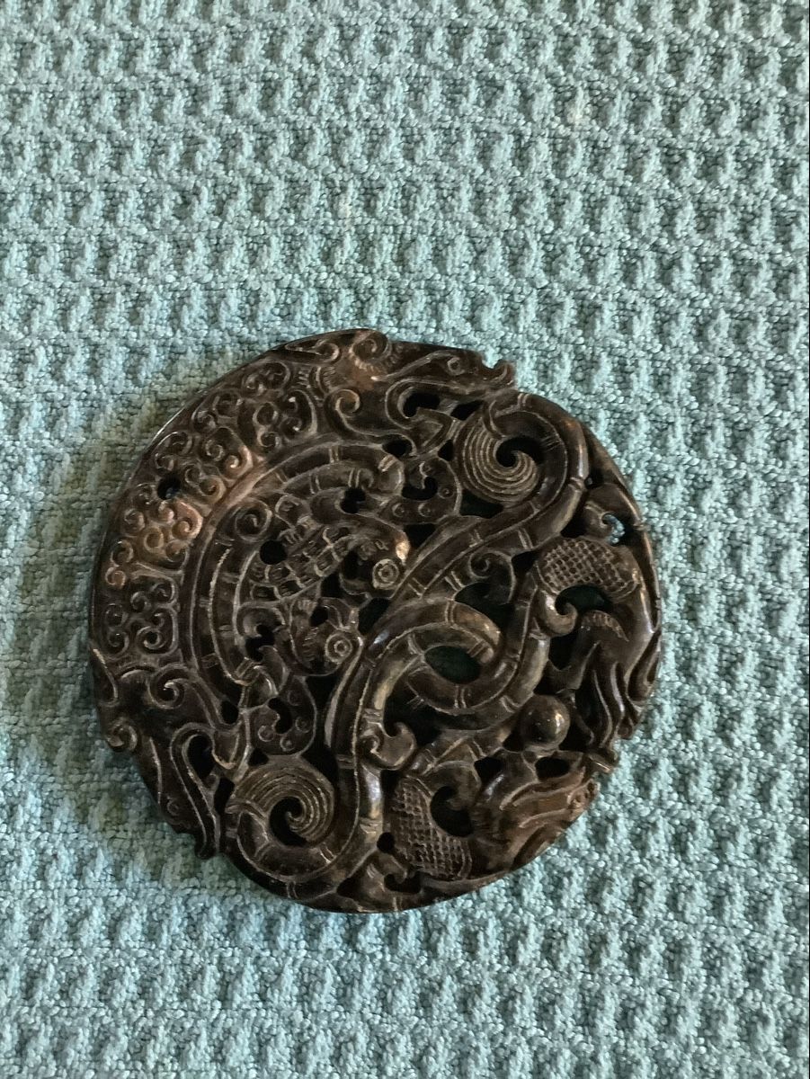 Pendentifs: Altes Jade Amulett – D'occasion à Zürich par Albatros57