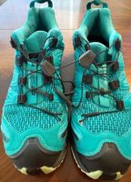 Laufschuhe Salomon XA Pro 3D türkis gebraucht Zustand