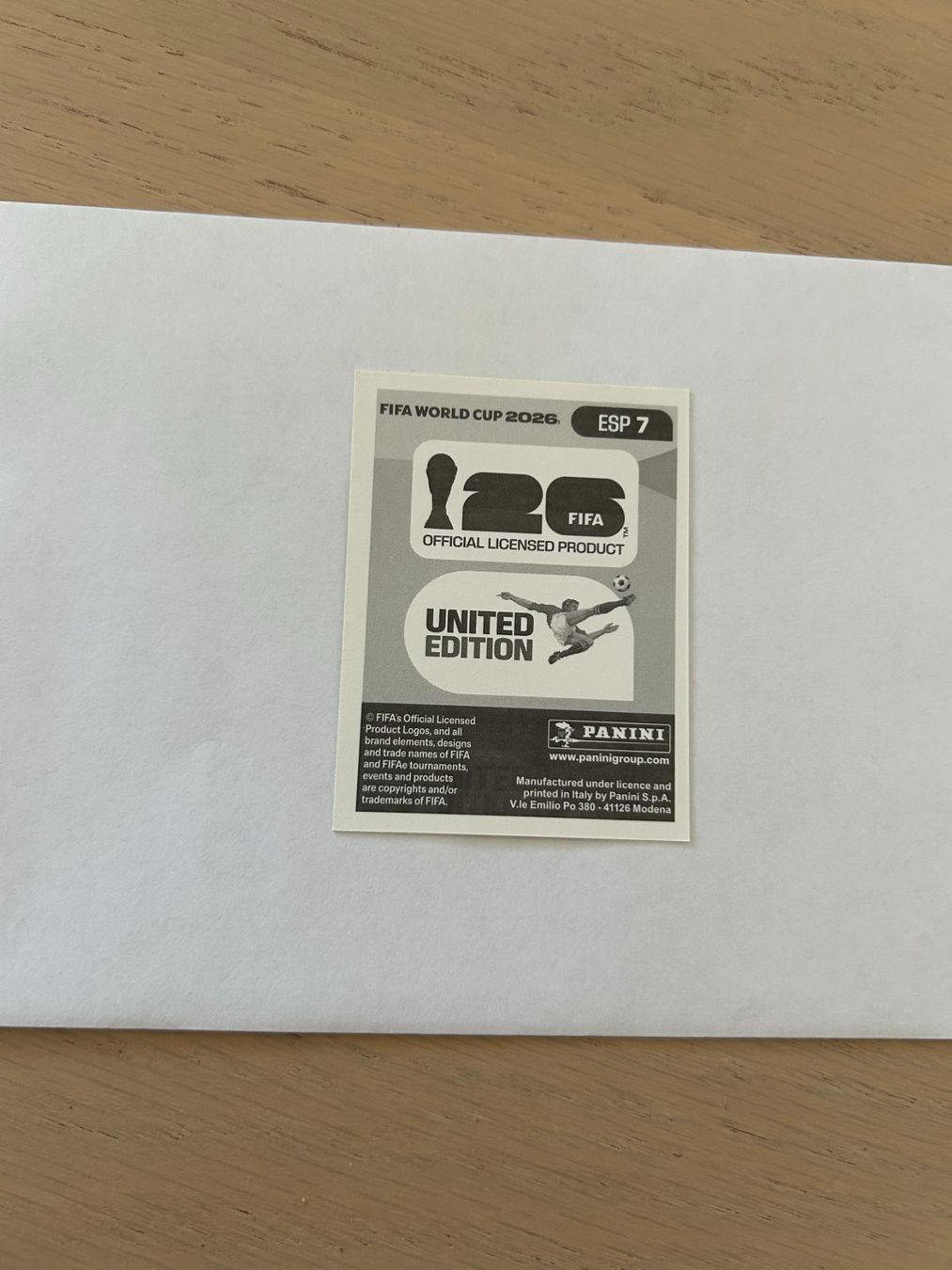 Panini Carte collezionabili: Panini FIFA World Cup 2026 - ESP 7 – Usato da Zumikon venduto da meter03 1