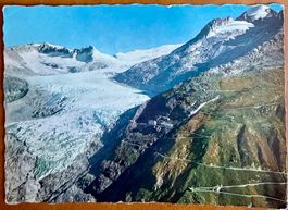 Rhonegletscher - Furkastrasse - Hotel - AK