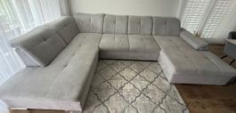🔥 Moderne U-Form Wohnlandschaft / Ecksofa BRUNO – Top Z