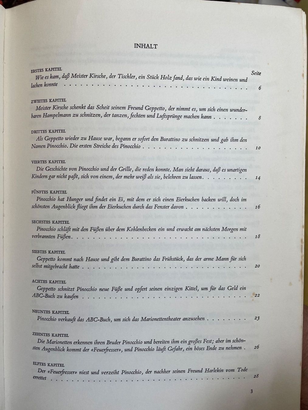 Libri: Buch Pinocchios Abenteuer Silva Verlag – Usato da Luzern venduto da Sontru 4