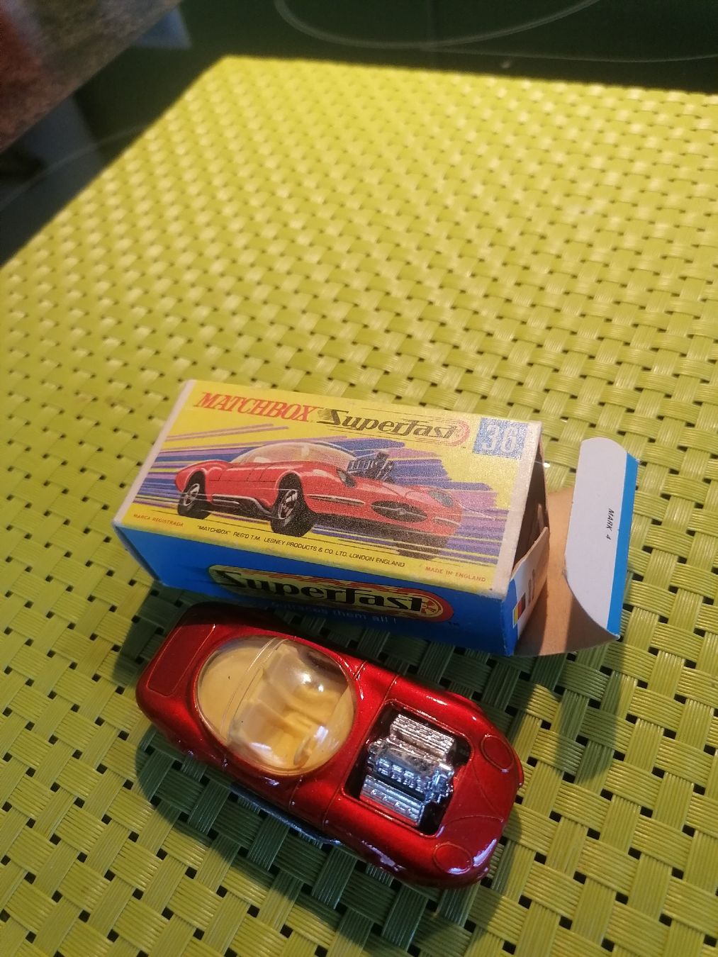 Matchbox Modellini d'auto: Matchbox Auto hot rod Draguar. – Usato da Biberist venduto da troedlerheinz 3