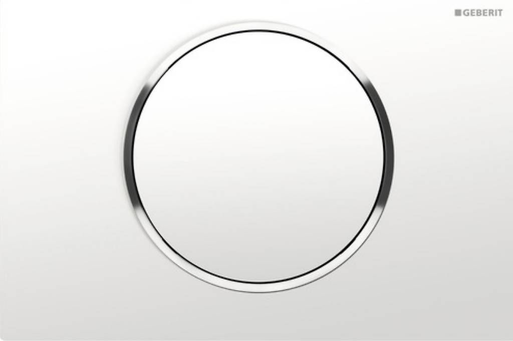 Geberit WC: Betätigungsplatte Sigma10 weiss/chrom – Usato da Luzern venduto da ladi01