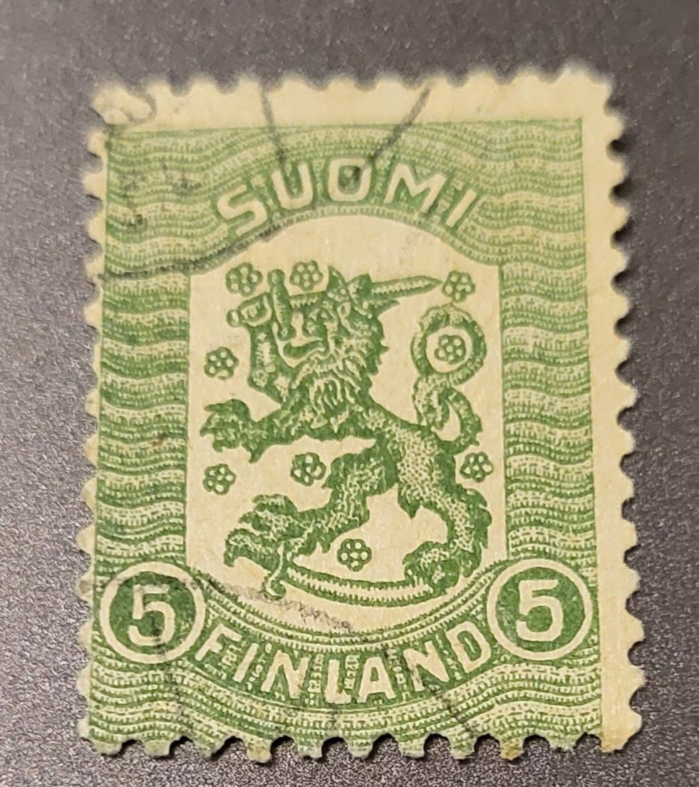 Tutti i francobolli: Finnland 1918 alte briefmarke – Nuovo (secondo la descrizione) da St Gallen venduto da Stampsalshobby