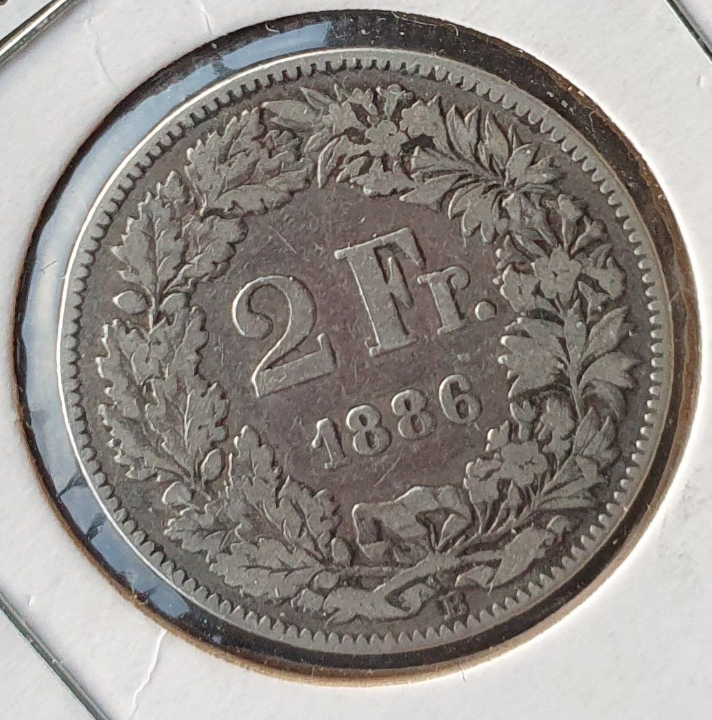 Toutes les monnaies: 2 Fr.1886 – D'occasion à Egerkingen par Acc1