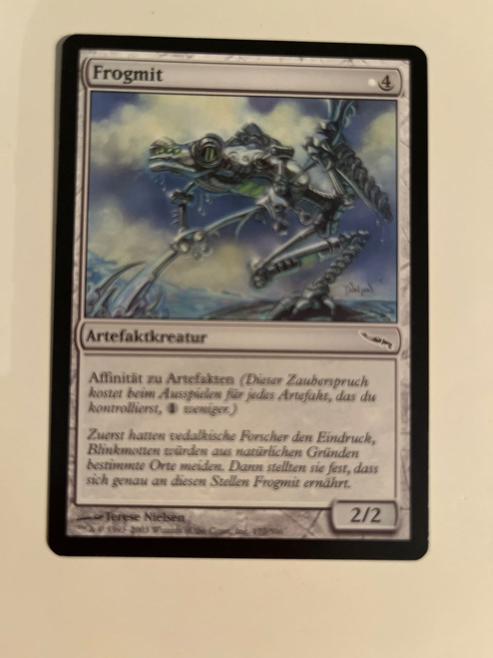 Magic The Gathering Sammelbilder & Trading cards: 1 x Frogmit - Magic: The Gathering - MtG – Gebraucht aus Kriens von Shadi1980