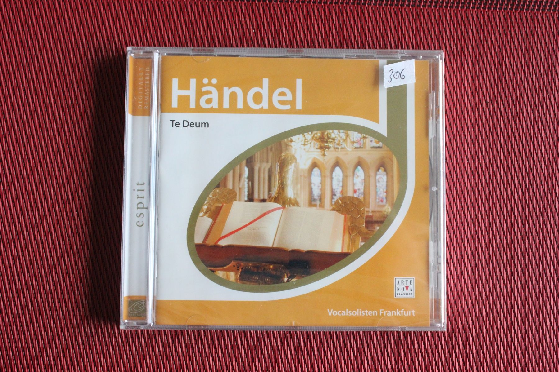 CD: GERHARD JENEMANN "TE DEUM" CD NEUWARE (306) – Nuovo e nell'imballaggio originale da Geroldswil venduto da CD-Verkauf-2022