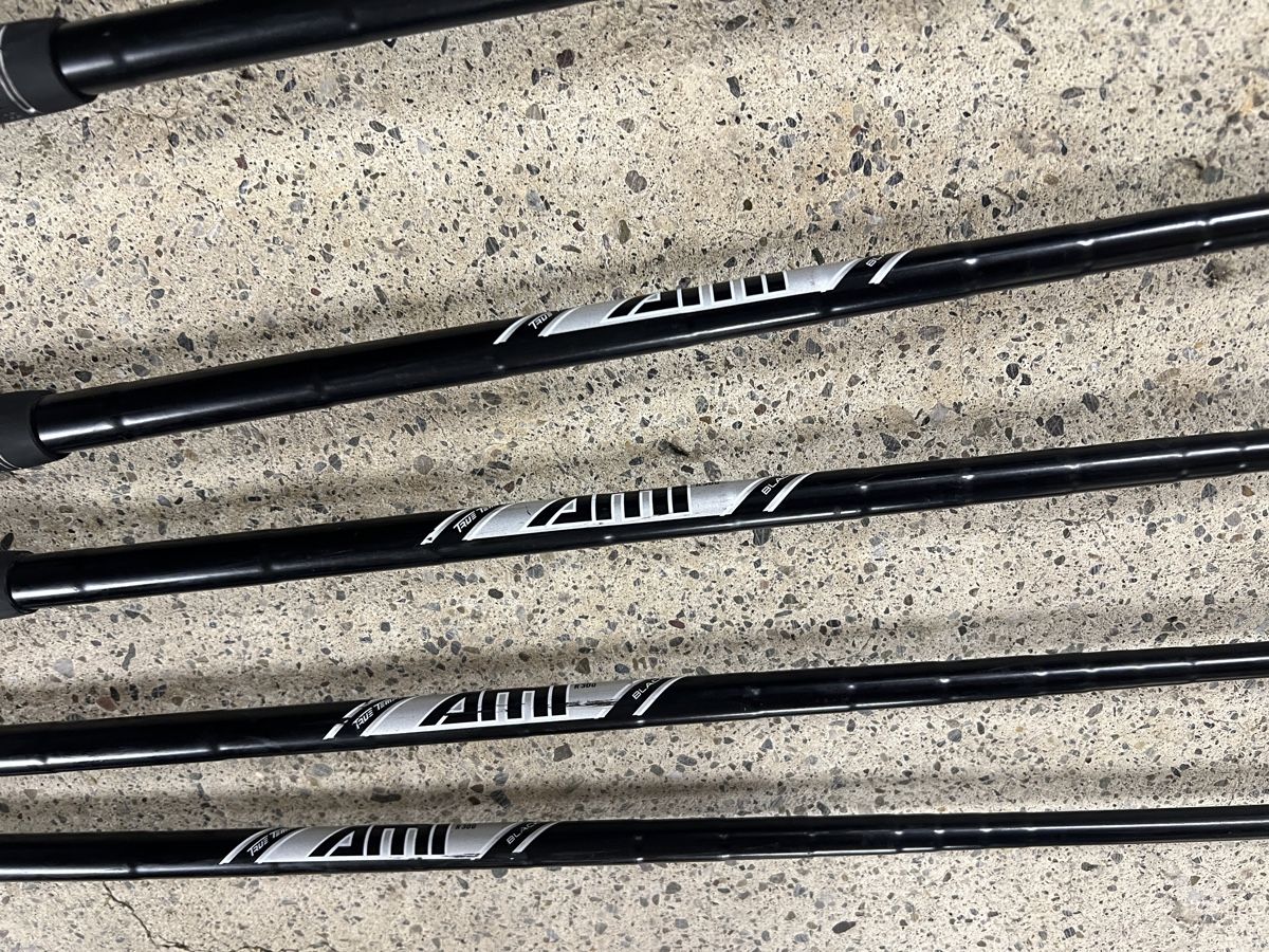 Titleist Mazze & Set: Top Titleist T100s Eisensatz, AMT Black Regular – Usato da Nürensdorf venduto da romano_a 2