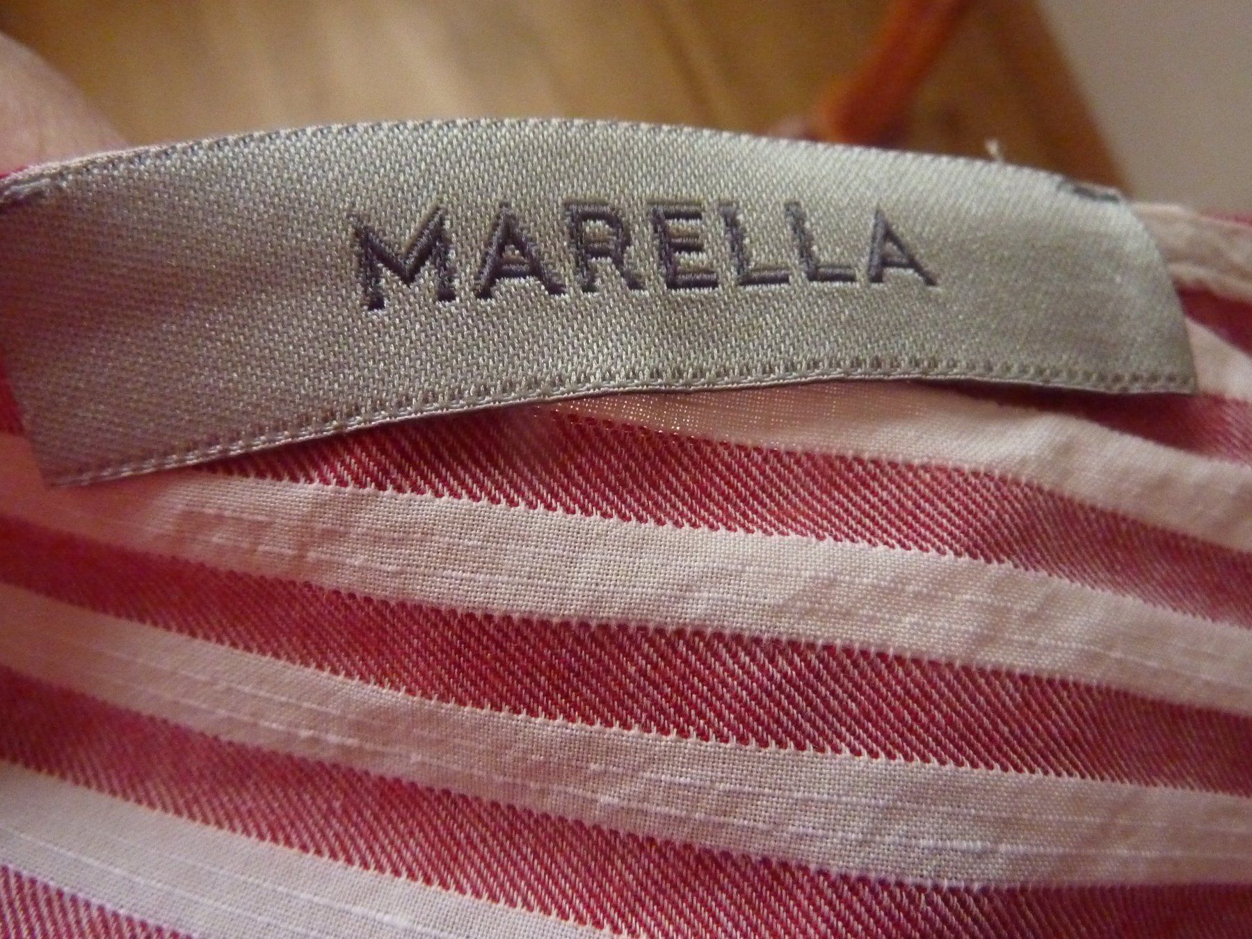 Marella Vestiti: Marella Kleid gestreift rot weiss  34 – Nuovo (secondo la descrizione) da Waldstatt venduto da Kananaskis1 1