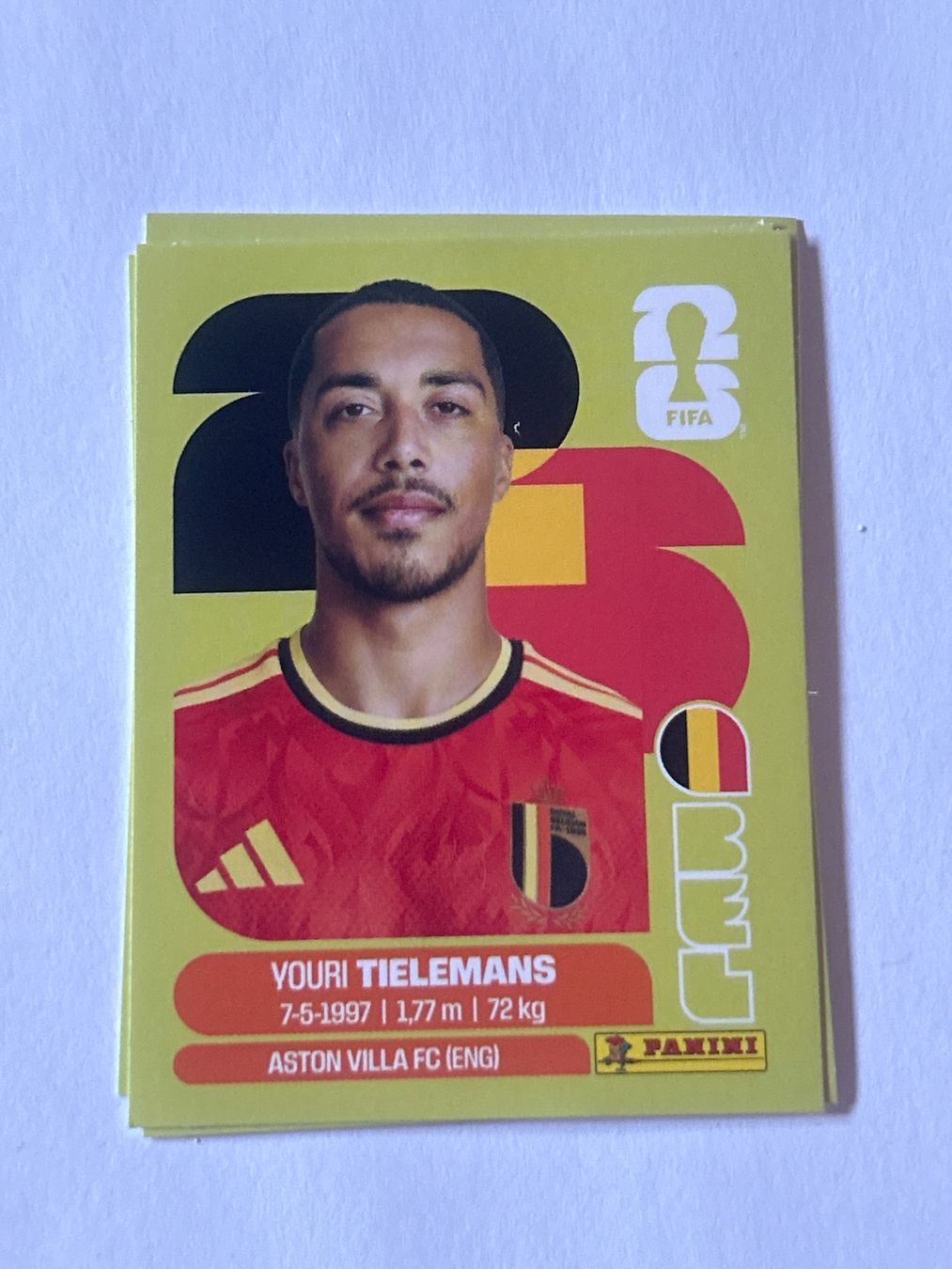 Panini Carte collezionabili: Panini WM 2026 Sticker - Tielemans BEL 9 – Nuovo (secondo la descrizione) da Troistorrents venduto da sim_d75d