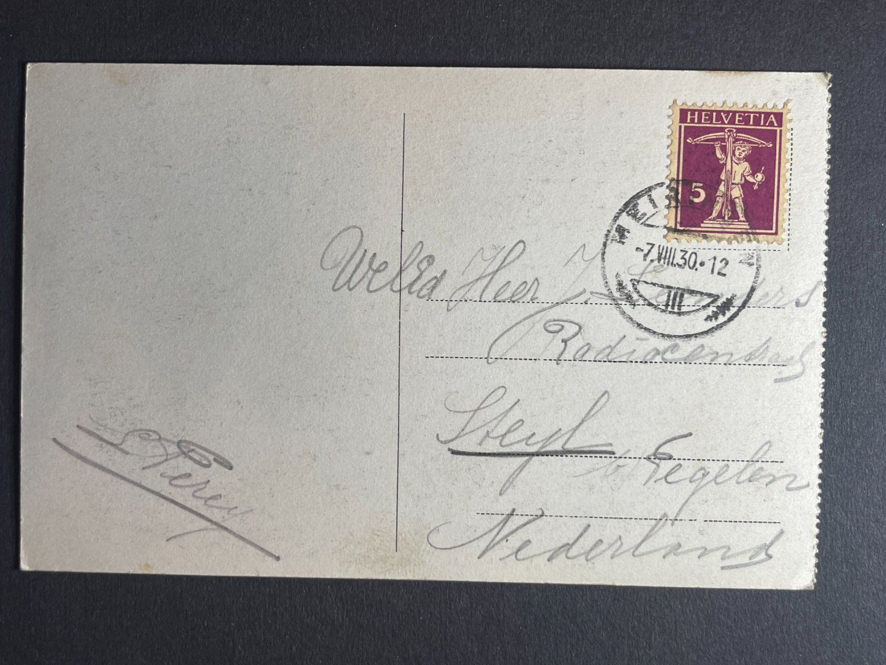 Cartoline postali: Rosenlaui - 1930 – Usato da Steg VS venduto da _vinci_ 1