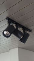 7x LED Track Spots 40W Warm White + 5 Schienen – Komplettset