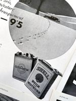 Shell Emailschild - 4 Alte Werbungen / Publicités 1931/32