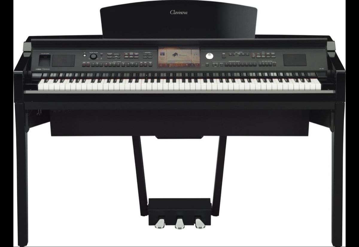 Yamaha Strumenti musicali: Yamaha Clavinova Digitalpiano Schwarz – Nuovo (secondo la descrizione) da Düdingen venduto da Orlando92 2