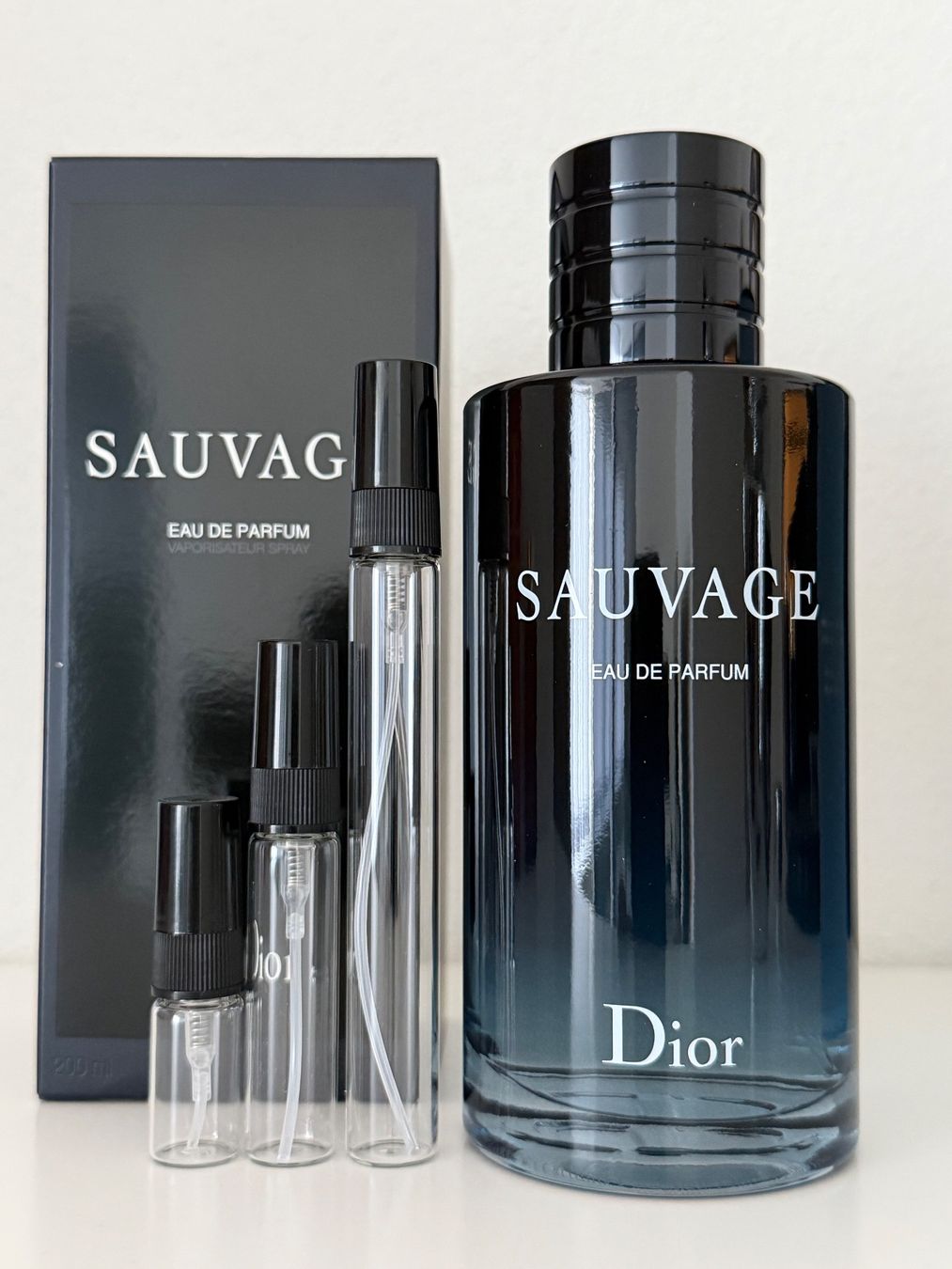 Dior Profumi & Eau de Toilette: Dior Sauvage EdP / Abfüllung / A-Post gratis – Usato da Winterthur venduto da try_b4_u_buy_8400