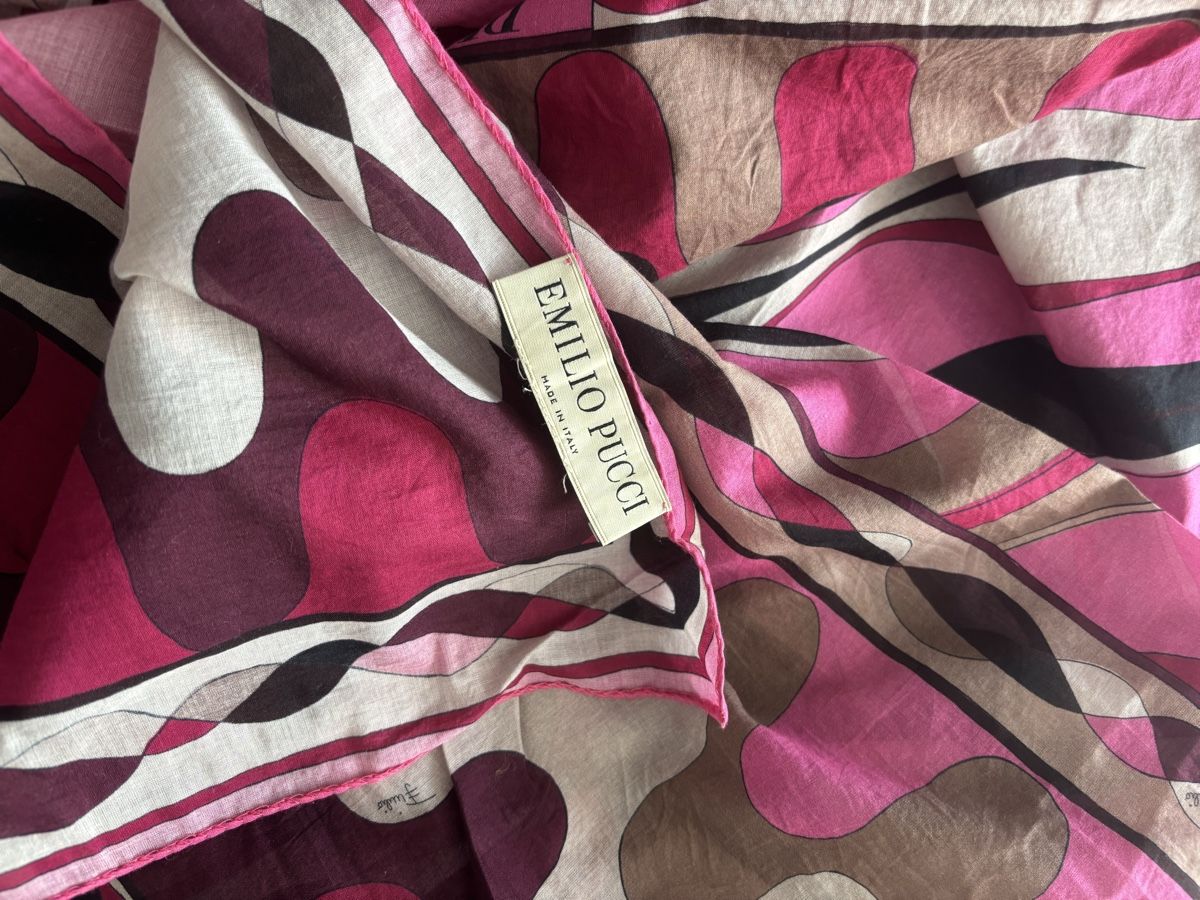 Emilio Pucci Foulard & Sciarpe: Pucci Pareo - Pink  – Usato da Kilchberg ZH venduto da joa_v7bl 1